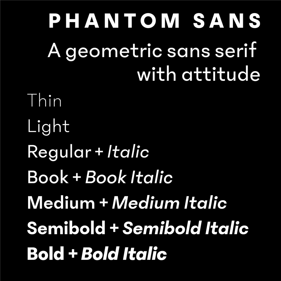 Phantom Sans